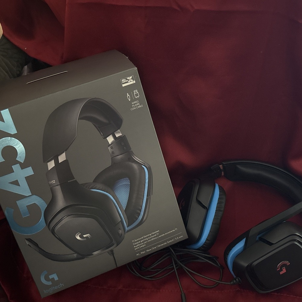 Logitech Gaming Headset OS Black G432 7.1 Surround Sound Wired 3.5mm Jack - Picture 3 of 8